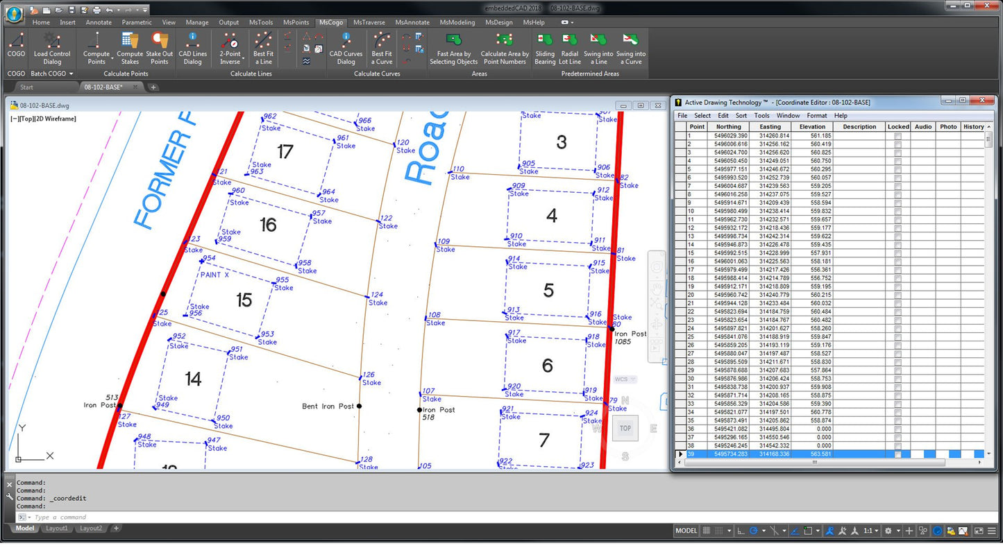 MicroSurvey embeddedCAD (CCP)
