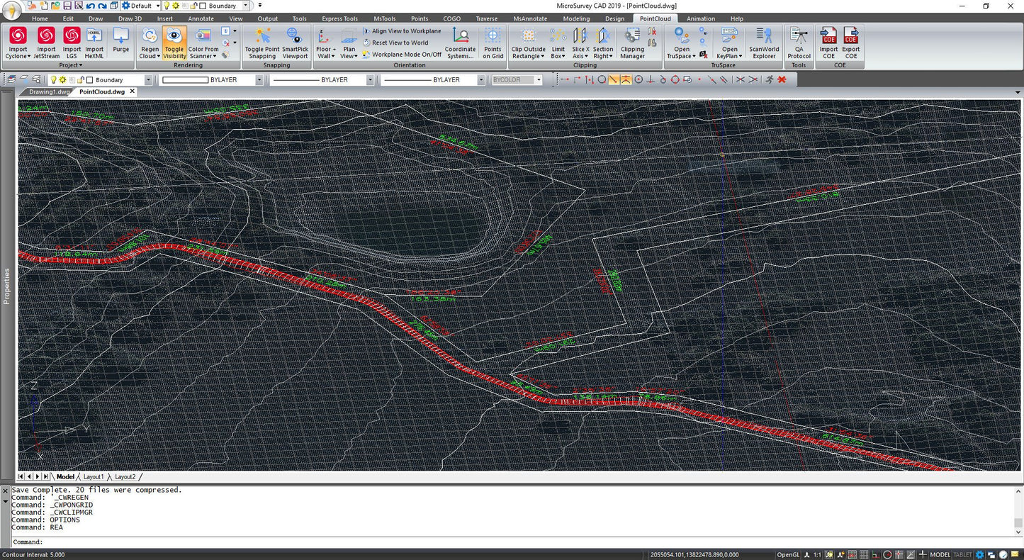 MicroSurvey CAD